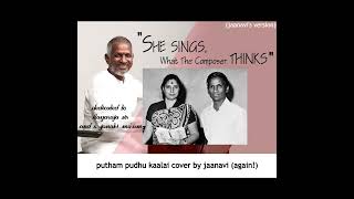 putham pudhu kaalai  cover by jaanavi again [upl. by Meir255]