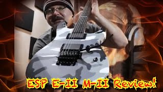 ESP EII MII Urban Camo Red Neck Review🤘🏼🤠🤘🏼 [upl. by Ybrek318]