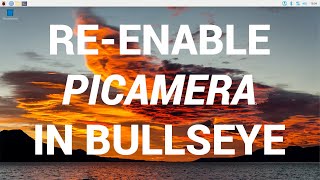 Use Picamera with Raspberry Pi OS Bullseye [upl. by Arria194]