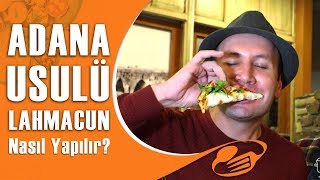 Adana Usulü İçi Bol Enfes Lahmacun Tarifi [upl. by Columbine]