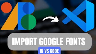 How To Use Google Fonts In VS Code 2024 Guide [upl. by Ynor]