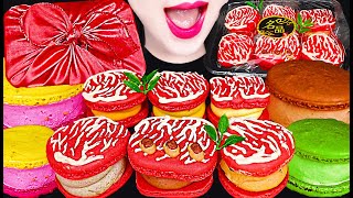 ASMR PRIME BEEF MACARON 최고급 한우 마카롱 먹방 MUKBANG EATING [upl. by Magnum]