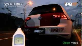 VW GTI MK7 iPE Exhaust System [upl. by Annim]