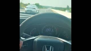 Elantra GLS  Civic vs Elantra  Elantra top speed  racing moterway  2022  trending tik tok [upl. by Millman]