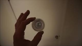 Lightolier CA7188  Replacing BedroomHall Little Halogen Lightbulbs  How To [upl. by Anetsirhc191]