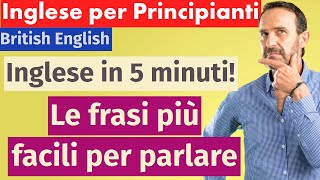 Come imparare l’inglese velocemente Frasi semplici per conversazioni quotidiane [upl. by Bascomb]