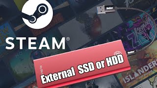 How to Play Steam Games on External Hard Drive or SSD [upl. by Sulohcin]