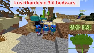 EKİPLE BEDWARS 3 LÜ OBSİ OLDUK RAKİP DÜNYANIN EN İYİ YATAK KAPLAMASINI YAPTI  EbediHedef [upl. by Inge]