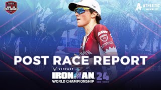 VinFast IRONMAN World Championship Nice  Atheltic Brewing PostRace Report [upl. by Pliam]