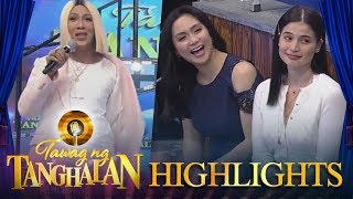 Tawag ng Tanghalan Vice shares a story about Annes revealing clothes [upl. by Midis]