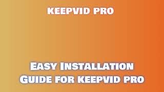 keepvid pro FAQ Installation Video Guide BJDZMEZCJ [upl. by Silsby]