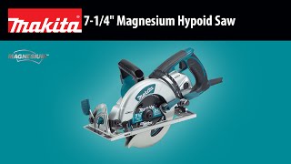 MAKITA 714quot Magnesium Hypoid Saw 5377MG [upl. by Garap931]