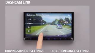 Kenwood DRVN520 DVR with Simplified ADAS Solution [upl. by Rodavlas]