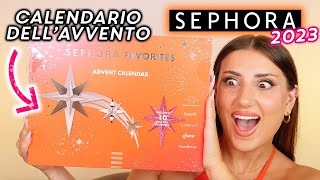 CALENDARIO DELLAVVENTO SEPHORA 2023 🎁 [upl. by Ynna]