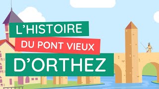 Le Pont Vieux dOrthez  histoire révélée du Moyen Âge à nos jours [upl. by Nerreg]