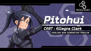 Sword Art Online Alternative Gun Gale Online II  ENGLISH DUB CHARACTER TRAILER Pitohui [upl. by Uhthna408]