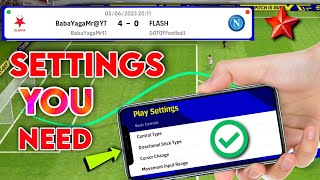 Game Changing Secret Settings You Must Try in eFootball 2023 Mobile [upl. by Hsu]