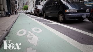 Why protected bike lanes are more valuable than parking spaces [upl. by Affra]