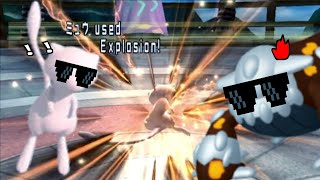 Pokemon Battle Revolution wifi battle Yus vs The Man Kogami 【Ubers】Unexpected Booms [upl. by Mindi]