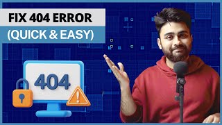 How to QUICKLY fix quot404 PAGE NOT FOUNDquot Error [upl. by Gelman112]