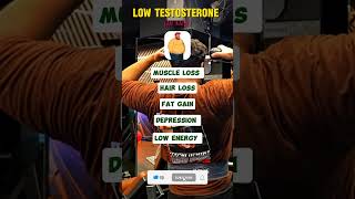 Low testosterone  Testosterone  Fitness testosterone lowtestosteronesymptoms fitness knowledge [upl. by Fital]