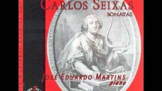 Carlos Seixas  Sonata nº 78 in B flat major  José Eduardo Martins  piano [upl. by Markman221]