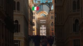 Galleria Umberto  Naples  Italy 🇮🇹  naples napoli naplesitaly italytravel [upl. by Ssyla]