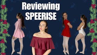 SPEERISE Christmas review amp Try on Haul with tights  Vlogmas Day 21 [upl. by Guthrey]