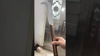 Amezing billhook carbon steel blacksmith billhook dharia ytshorts youtubeshorts metal craft [upl. by Eiramannod901]