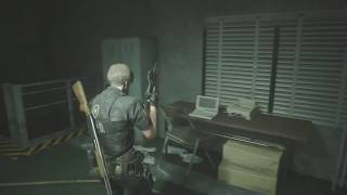 Control Room Locker Code  Resident Evil 2 [upl. by Ahsimit]