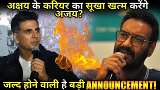 Will Ajay Devgan end Akshays career drought Big announcement coming soon [upl. by Annalise]