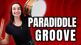 Paradiddles But In A Groove 😁 [upl. by Alleroif]