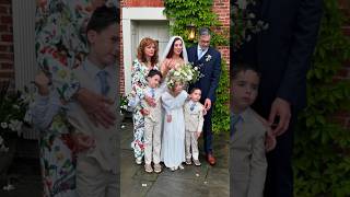 Eva Amurri Marries Chef Ian Hock in ‘French Garden Party’ Weddingusnews shortvideo entertainment [upl. by Garges]