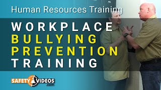 Bullying Prevention Training Video for Employees from SafetyVideoscom [upl. by Enecnarf]