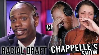 COUPLE React to Chappelles Show  The Racial Draft  OB DAVE REACTS [upl. by Nord]