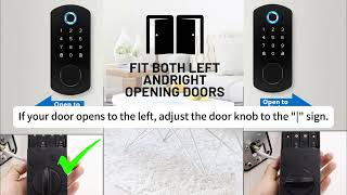 Smart Door Lock Installation Guide [upl. by Aivatan]