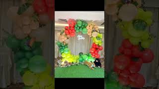 Animalandia Theme decoration animaland partydecorator events [upl. by Cirda]