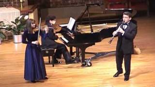 Frederic Chopin quotNocturnequot Op 27 No 2 for Violin Clarinet and Piano [upl. by Keese]