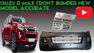 isuzu D Max front bumper new model Accurate [upl. by Hannie]