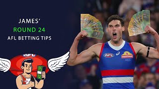 AFL Betting Tips  Round 24 2024 [upl. by Narih783]