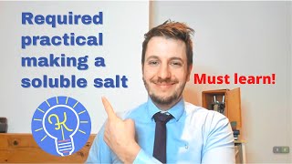 Required practical making a soluble salt AQA GCSE Chemistry [upl. by Arimihc]