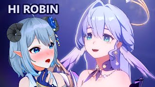 Robin Trailer  quotSway to My Beatquot REACTION  Honkai Star Rail [upl. by Bourn]