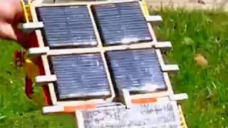 Voiture solaire faite maison  DIY solar car [upl. by Deeraf]