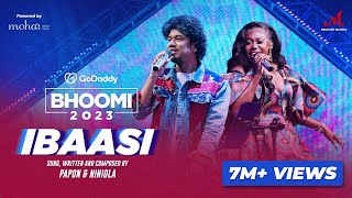 Ibaasi  GoDaddy IN Bhoomi 2023  Papon Niniola  Salim Sulaiman  Afro Assamese Bihu African Deori [upl. by Hcaz]