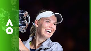 Caroline Wozniacki Womens Singles Championship ceremony  Australian Open 2018 [upl. by Clari]