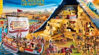 Playmobil Romanos amp Egípcios quotNovo 2016quot [upl. by Bevus]