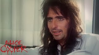 RARE Alice Cooper 1974 interview during Billion Dollar Babies Tour [upl. by Euqinu]