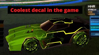 How to Get the Coolest Looking Decal in Rocket League [upl. by Niletak425]