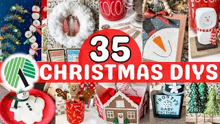 🎄35 CHRISTMAS DIYS You Need to make for 2024 AFFORDABLE DIY decor and Dollar Tree crafts [upl. by Ko]