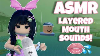 roblox asmr 🎀  EVADE Relaxing Layered Mouth Sounds NO TALKING  NO MIDROLL ADS [upl. by Sagerman]